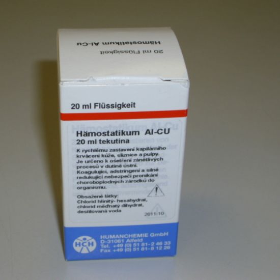 Hemostatikum Al-Cu 20ml