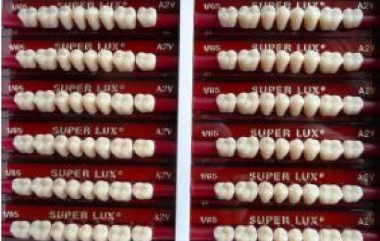 Zuby Major diatorické VITA dolní 12x8 ks 96 zubů