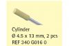 DTG hrub� - v�lec men��, 4,5 x 13mm, 2ks