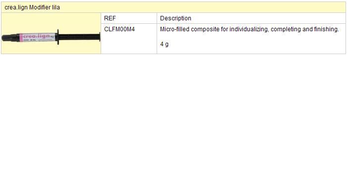 Crea. lign Modifier lila (GUM)