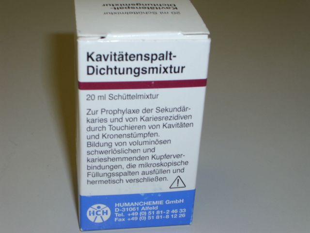 Kavitätenspalt-dichtungsmixur 20ml