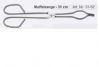 Laborinstrumente-Ofenzangen 31cm -kle�t� na kyvety