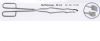 Laborinstrumente-Ofenzangen 56cm -kle�t� na kyvety lopatkov�