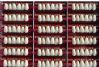 Zuby Major front�ln� VITA horn� 18x6 ks 108 zub�