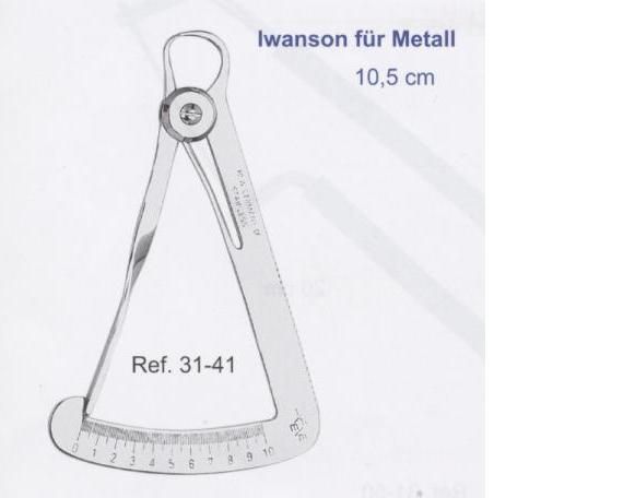 Diverses (Labor) - měřidlo Iwanson na kov 10,5cm