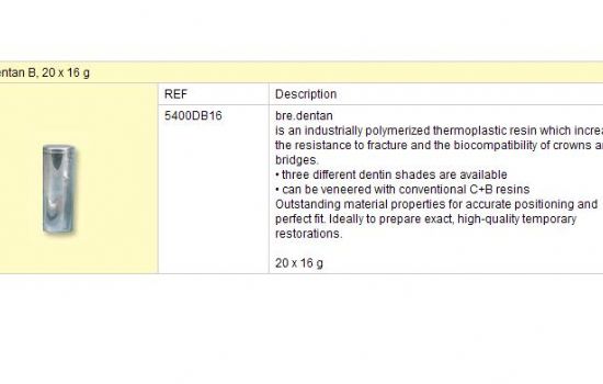 bre.dentan B 20x16g