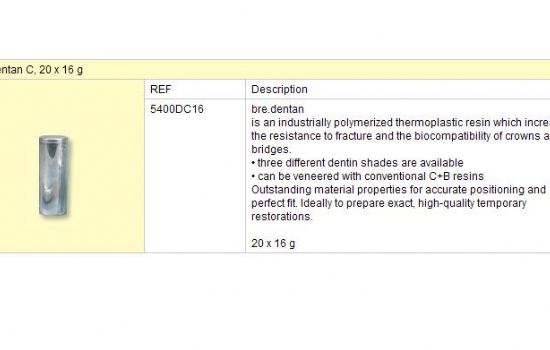 bre.dentan C 20x16g