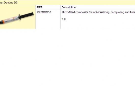 Crea. lign Dentin D3Light-curing composite 4g