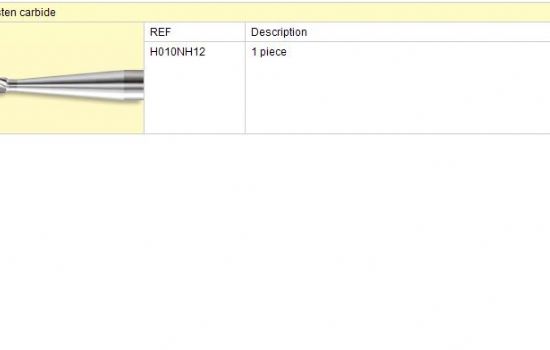 Tungsten carbide bur 1,2mm