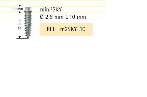 Mini2SKY implantát pr.2,8mm L10mm 1ks