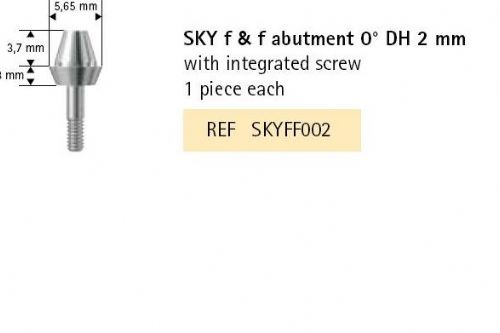 SKY-FF abutment 0° 2mm