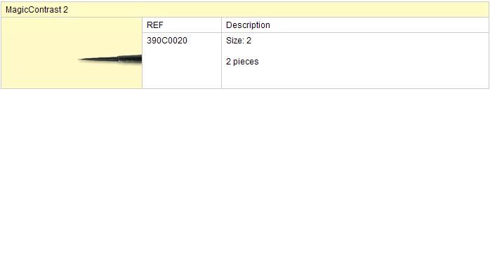 Štětec MagicContrast č.2  2ks