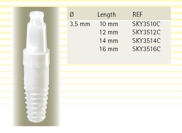 SKY WHITE implant L16 prum.3,5