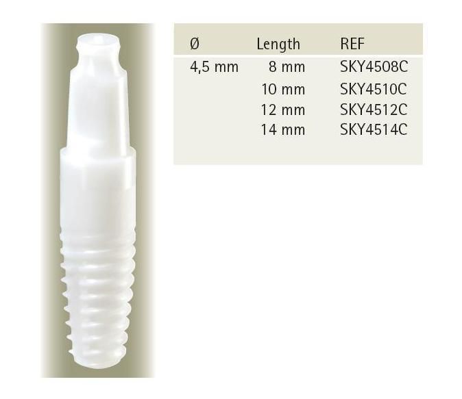 SKY WHITE implant L10 prum. 4,5